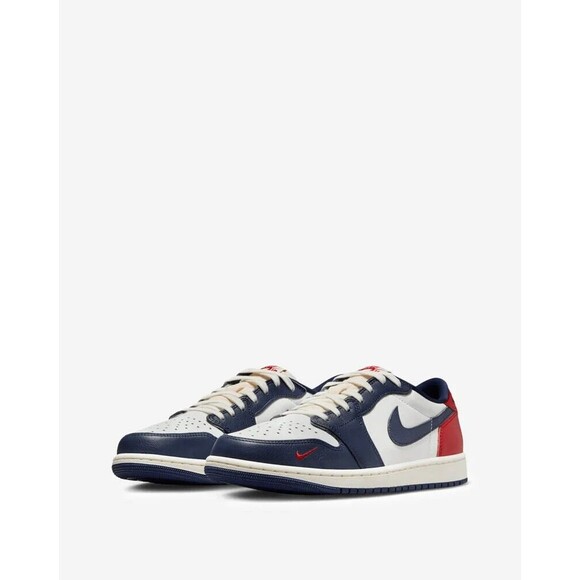 8M / 9.5W - [NEW] Men's Air Jordan 1 Retro Low OG Shoes White HQ2993-100 - Picture 2 of 6